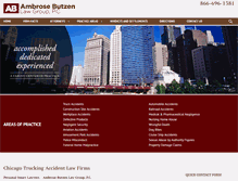 Tablet Screenshot of ambrosetriallaw.com